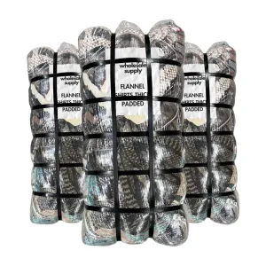 50x THICK PADDED FLANNEL SHIRTS