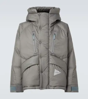 And Wander Logo puffer jacket