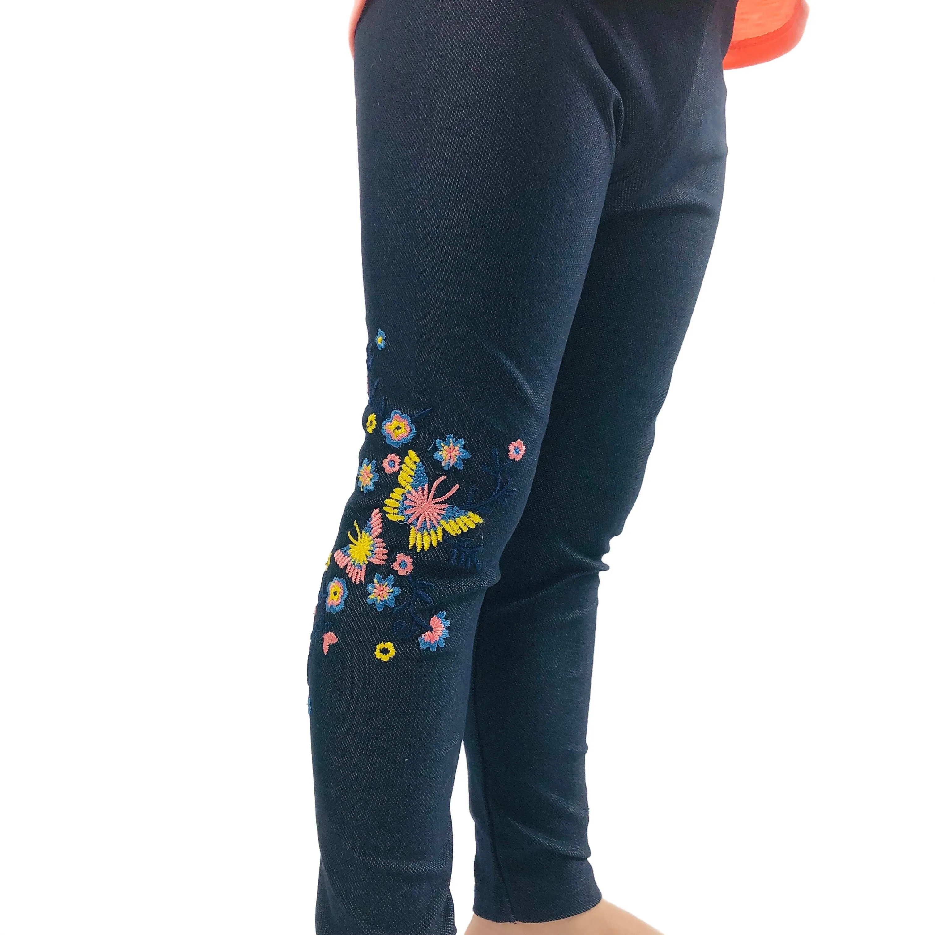 Baby Girl's Flowers & Butterflies leggings