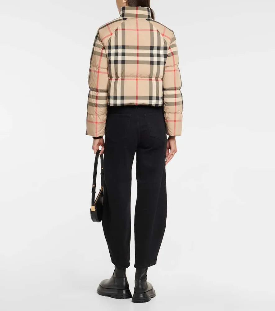 Burberry Burberry Check puffer jacket