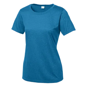 D1515W Ladies Heather Contender Scoop Neck Tee
