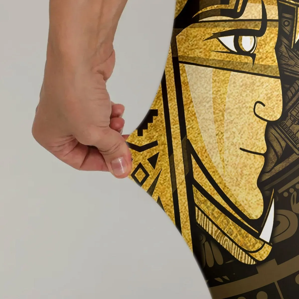 Darth Vader Aztec Calendar Leggings