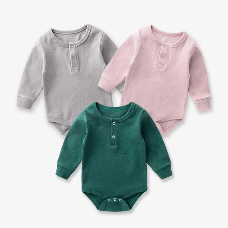 Fashion Spring Long Sleeve Baby Jumpsuit