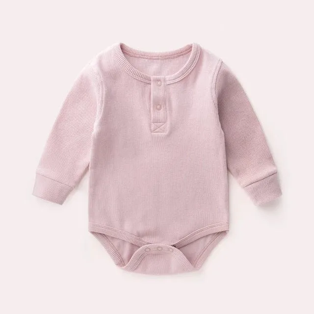 Fashion Spring Long Sleeve Baby Jumpsuit