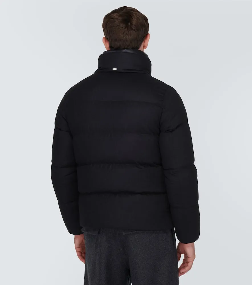 Herno Silk and cashmere down jacket