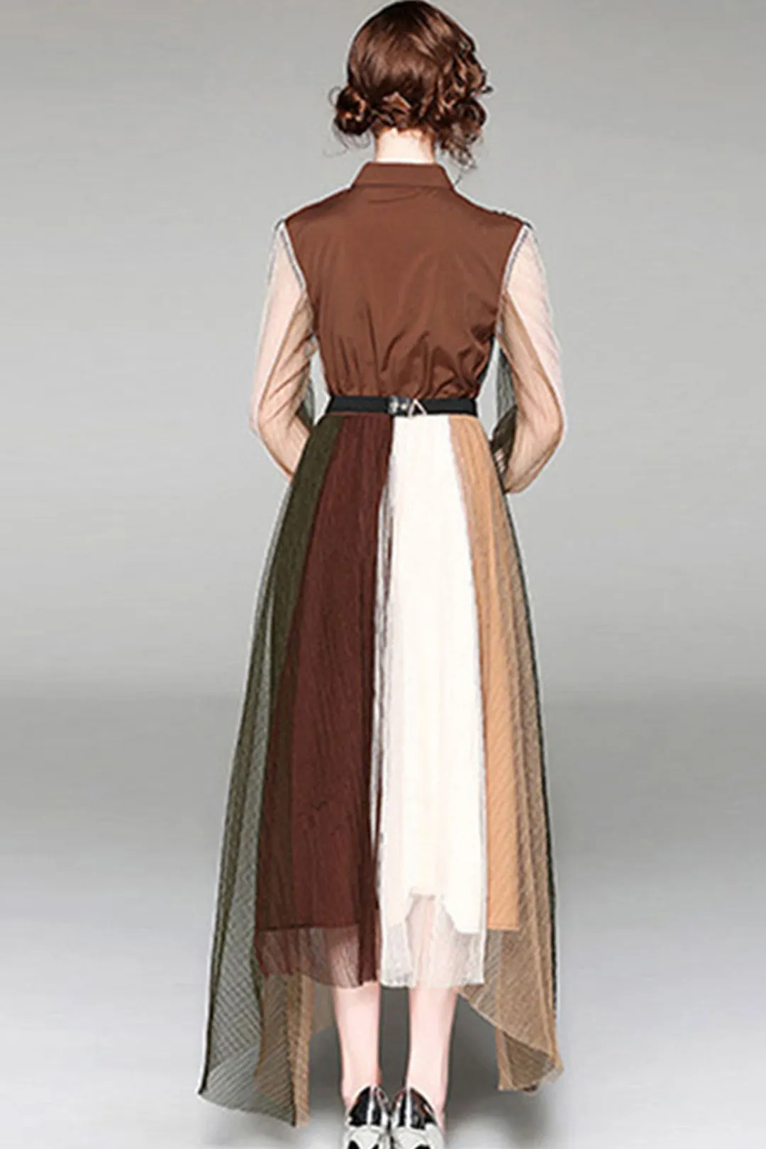 Maxi Dress, Boho Vintage Party Dress, Pleted Dress, Brownie Sugar