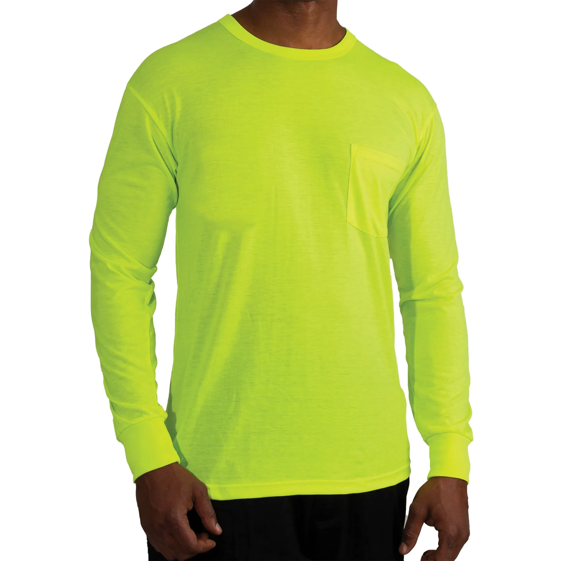 Moisture Wicking Pocket Long Sleeve Shirts