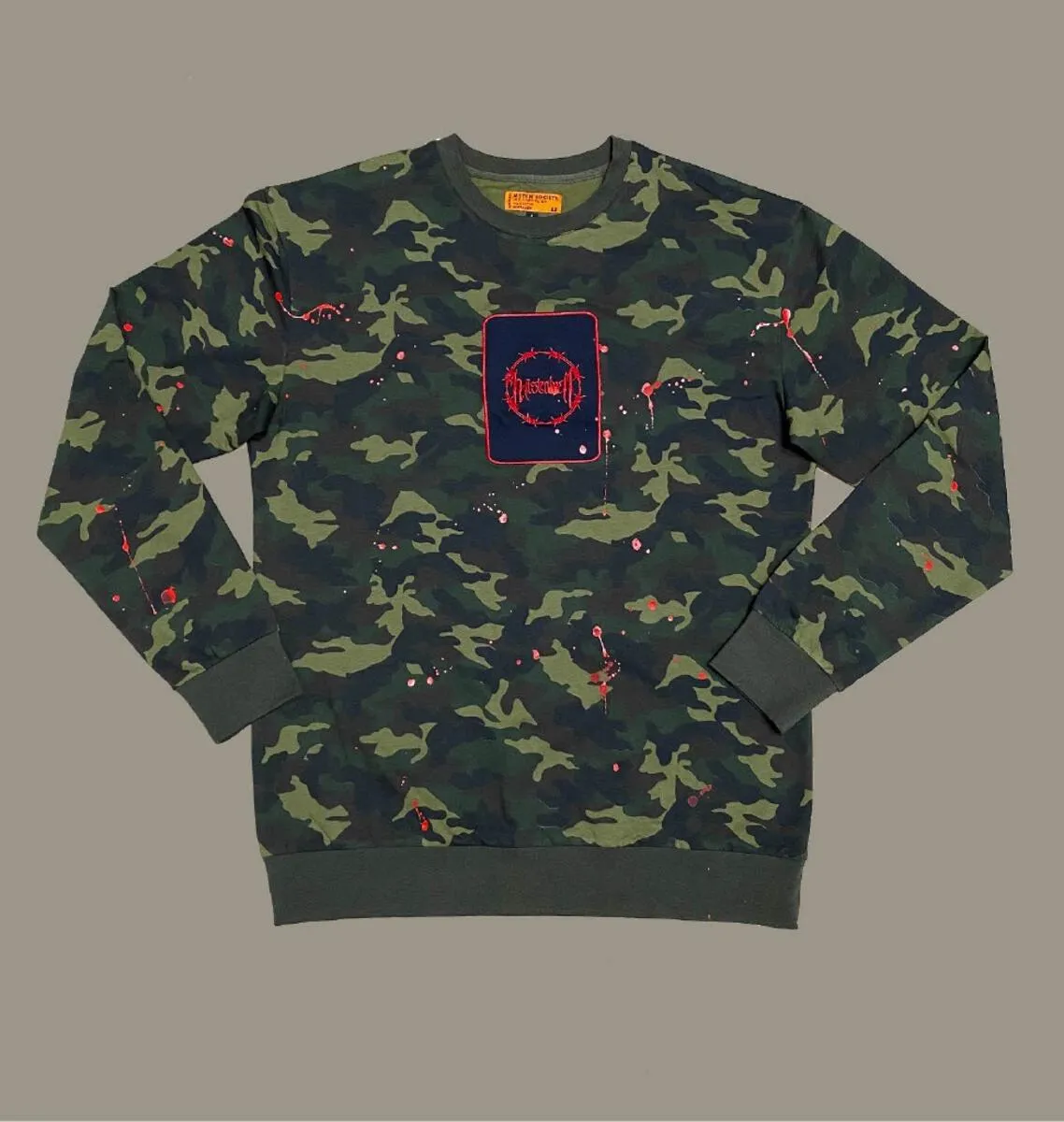 Mstkn Adelberg Crewneck (Camo/Red)