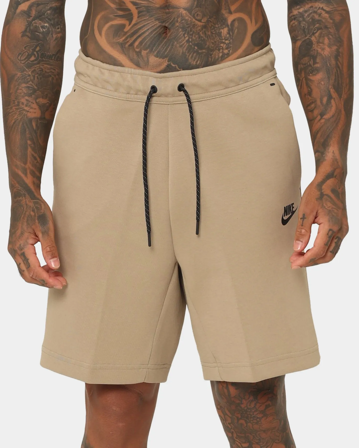 Nike Nike Sportswear Tech Fleece Shorts Khaki/Black