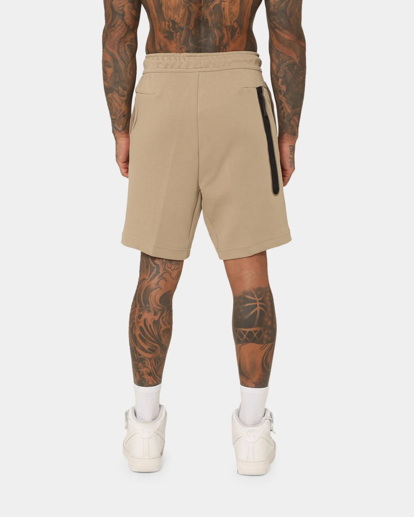 Nike Nike Sportswear Tech Fleece Shorts Khaki/Black