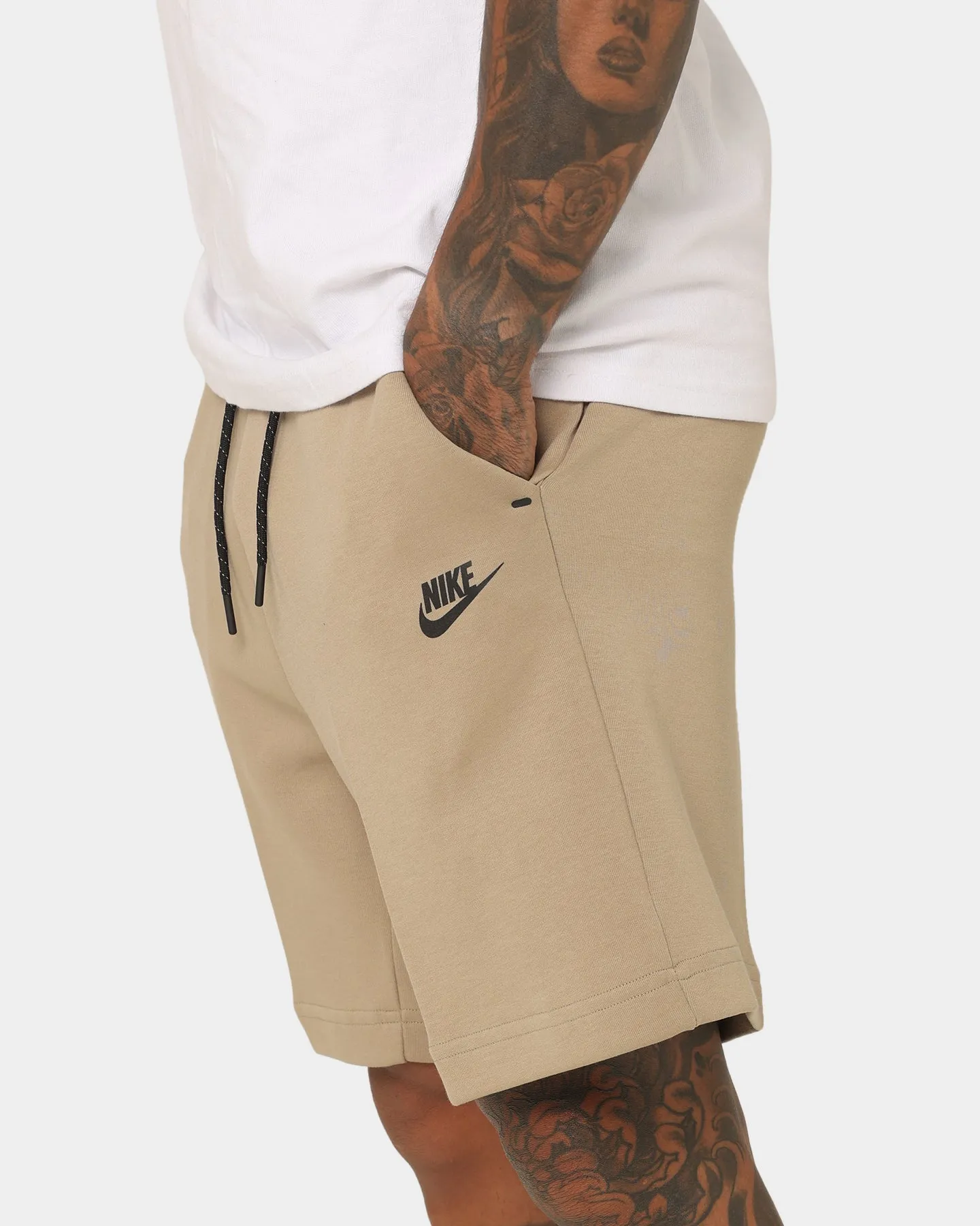 Nike Nike Sportswear Tech Fleece Shorts Khaki/Black