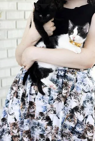 Real Meow Meow Cat Skirt
