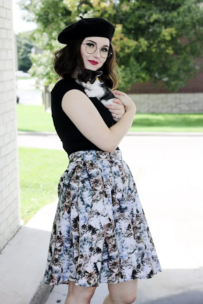 Real Meow Meow Cat Skirt