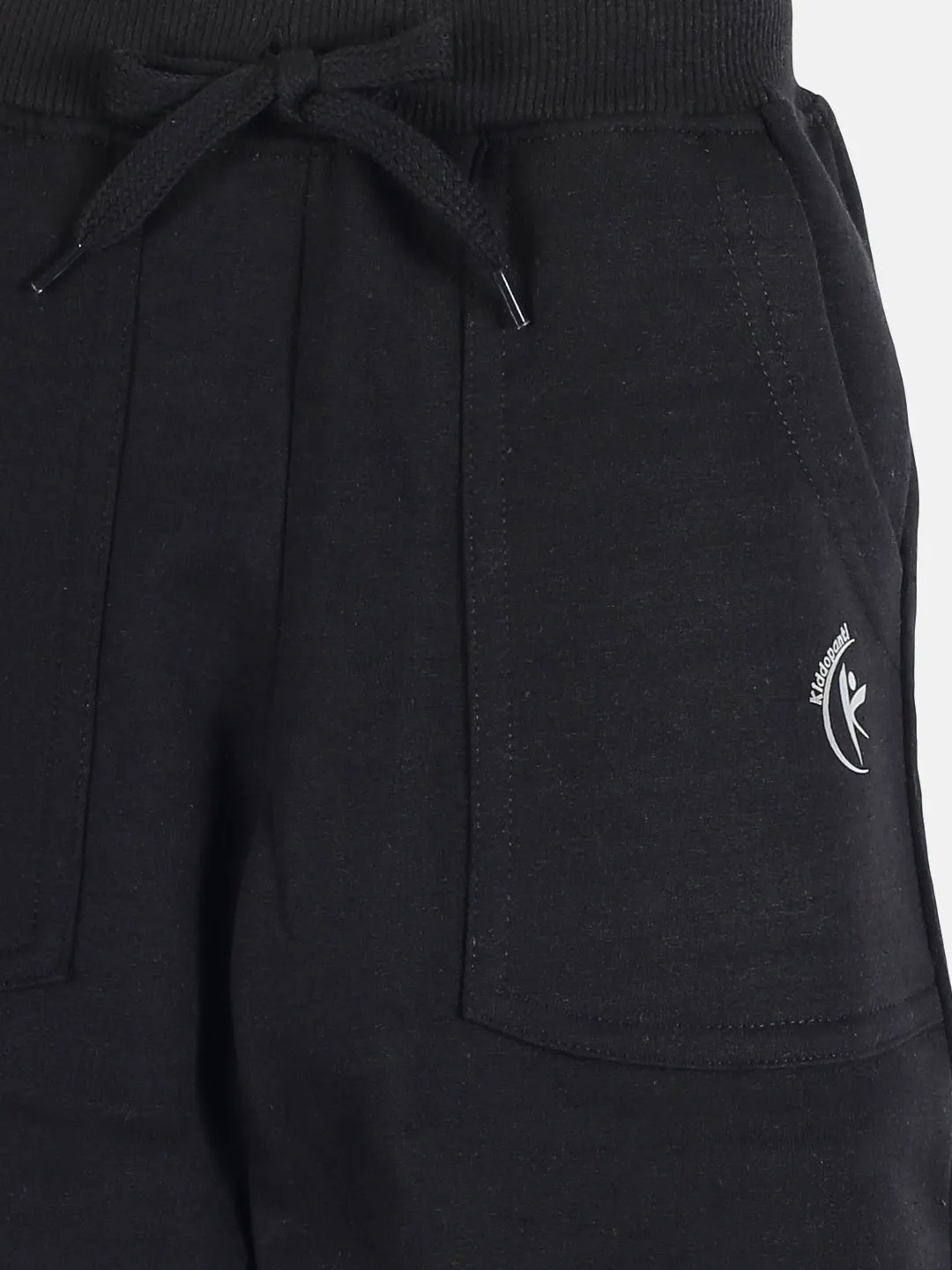 Solid Fleece Track Pant