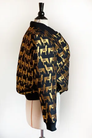 Strangelove Bomber Jacket - Golden Llama
