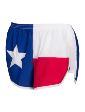 *Texas Flag Red, White & Blue Shorts - Texas Tech