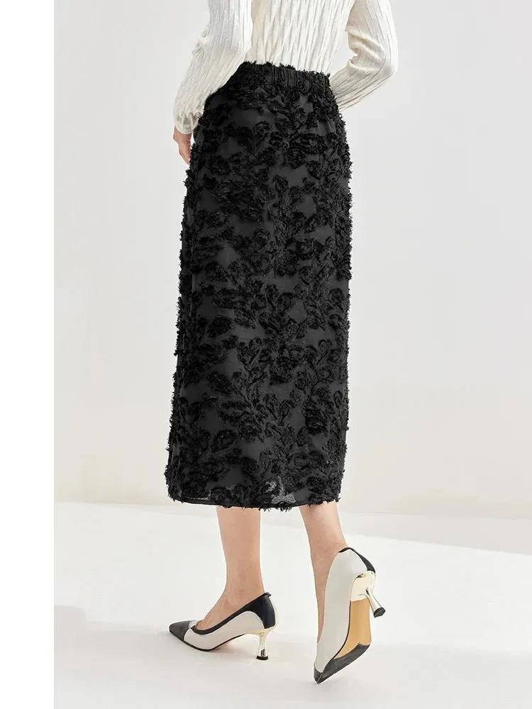 Three-Dimensional Women's A-Line Skirts