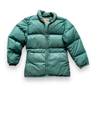 Vintage Ladies Green REI Puffer Jacket SZ M